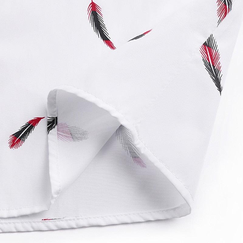 Koszula z krótkim rękawem Fiorinni Feathers Printed