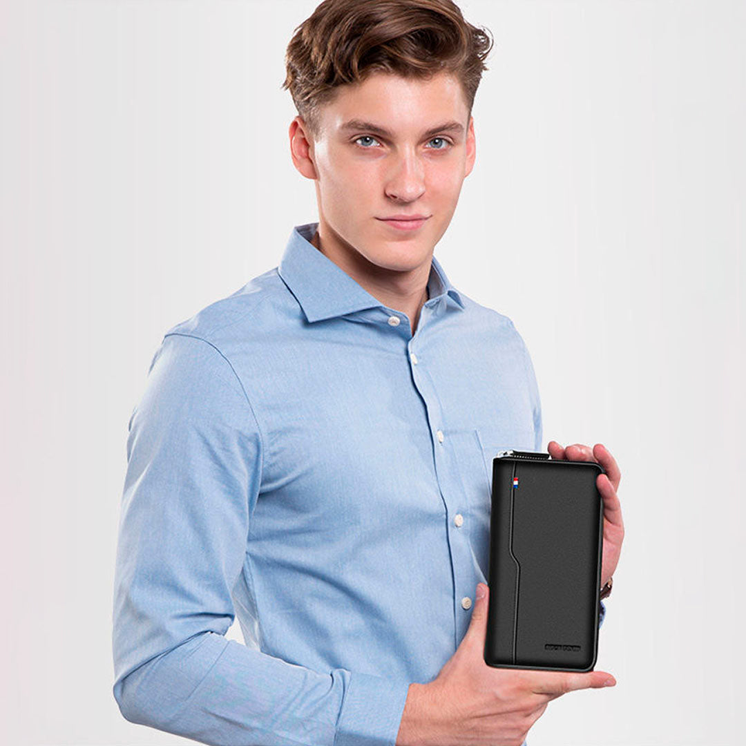 Portfel męski Fiorinni Denim - Safepocket
